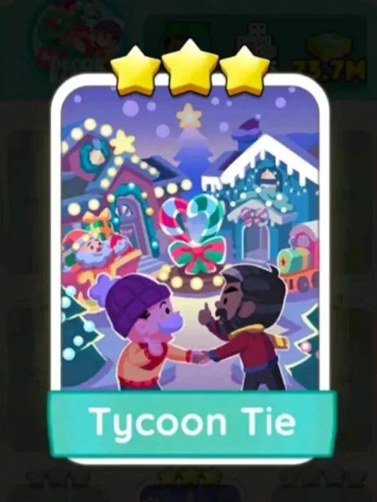 Set5 Tycoon Tie,Monopoly Go Sticker,Set5:8