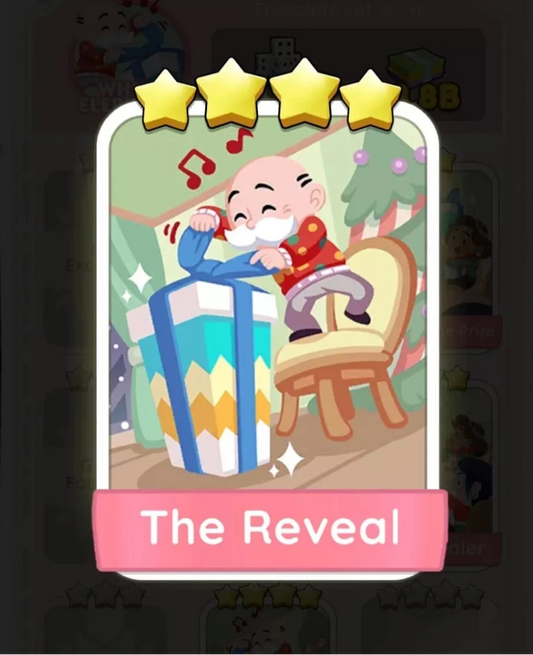 Set8 The Reveal,Monopoly Go Sticker,Set8:8