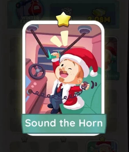 Set1 Sound the Horn,Monopoly Go Sticker,Set1:3