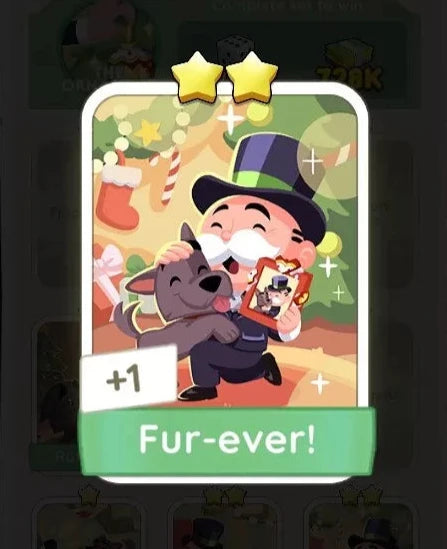 Set2 Fur-ever!,Monopoly Go Sticker,Set2:9