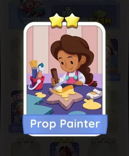 Set6 Prop Painter,Monopoly Go Sticker,Set6:2