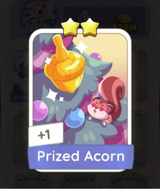 Set9 Prized Acorn,Monopoly Go Sticker,Set9:2