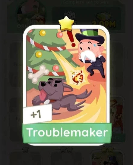 Set2 Troublemaker,Monopoly Go Sticker,Set2:2