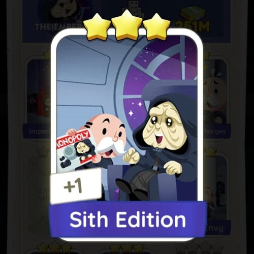 Set12 Sith Edition,Monopoly Go Sticker,Set12:7